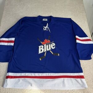 Labatt Blue XL‎ Canadian Hockey Jersey Beer Athletic